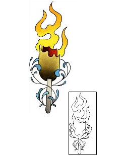 Fire – Flames Tattoo Miscellaneous tattoo | LGF-00529
