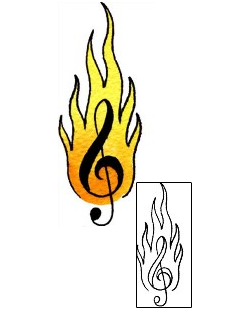 Fire – Flames Tattoo Miscellaneous tattoo | LGF-00538