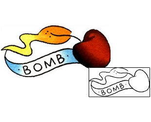 Bomb Tattoo Tattoo Styles tattoo | LGF-00540