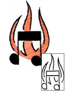 Fire – Flames Tattoo Miscellaneous tattoo | LGF-00543