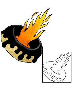 Fire – Flames Tattoo Miscellaneous tattoo | LGF-00552