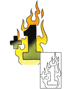 Fire – Flames Tattoo Miscellaneous tattoo | LGF-00560