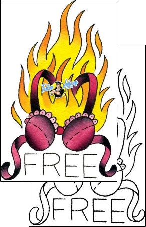 Fire – Flames Tattoo miscellaneous-fire-tattoos-levi-greenacres-lgf-00561