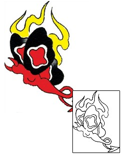 Devil - Demon Tattoo Miscellaneous tattoo | LGF-00575