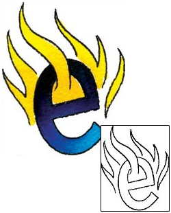 Fire – Flames Tattoo Miscellaneous tattoo | LGF-00579