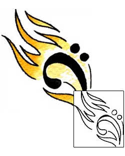 Fire – Flames Tattoo Miscellaneous tattoo | LGF-00582