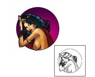 Breast Tattoo Mythology tattoo | LHF-00005