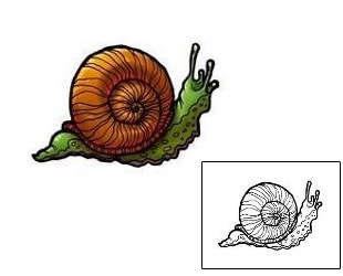 Snail Tattoo Gary Snail Tattoo