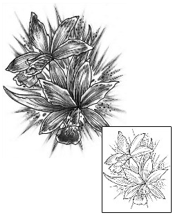 Flower Tattoo Plant Life tattoo | LIF-00006