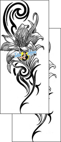 Flower Tattoo plant-life-flowers-tattoos-litos-lif-00034