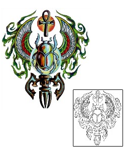 Ankh Tattoo Miscellaneous tattoo | LIF-00060