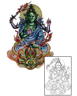 Buddha Tattoo Ethnic tattoo | LIF-00067