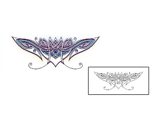 Lotus Tattoo Specific Body Parts tattoo | LLF-00009