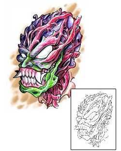 Alien Tattoo Horror tattoo | LLF-00046