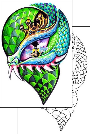 Scary Tattoo reptile-tattoos-lee-little-llf-00110