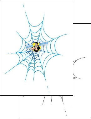 Spider Web Tattoo llf-00188