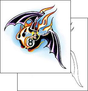 Fire – Flames Tattoo llf-00190