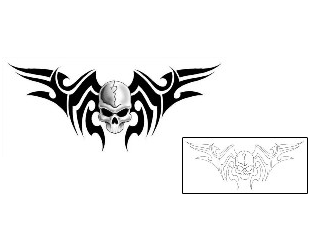 Evil Tattoo Specific Body Parts tattoo | LLF-00213