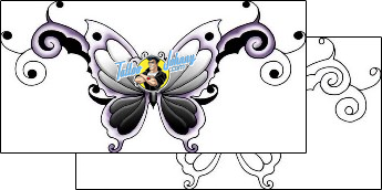 Butterfly Tattoo for-women-lower-back-tattoos-lee-little-llf-00285