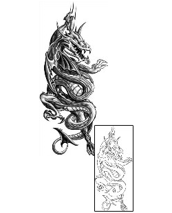 Scary Tattoo Mythology tattoo | LLF-00290