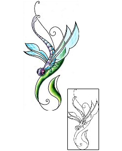 Dragonfly Tattoo For Women tattoo | LLF-00293