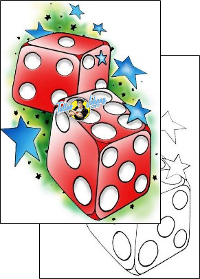 Dice Tattoo gambling-dice-tattoos-lee-little-llf-00303