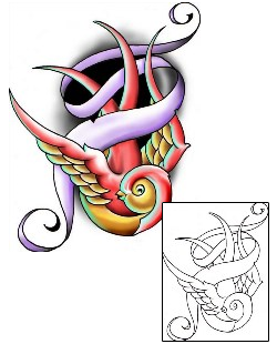 Swallow Tattoo Miscellaneous tattoo | LLF-00327