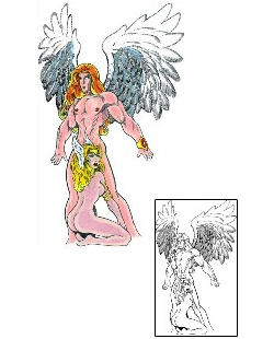 Angel Tattoo For Men tattoo | LNF-00015