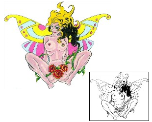 Mythology Tattoo Tierra Fairy Tattoo