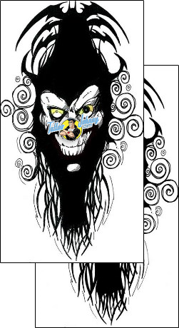 Devil - Demon Tattoo horror-evil-tattoos-lucky-lyle-lnf-00042