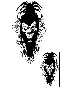 Devil - Demon Tattoo Horror tattoo | LNF-00042