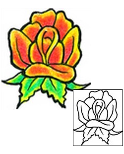 Rose Tattoo Plant Life tattoo | LNF-00044