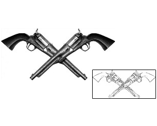 Gun Tattoo LOF-00017