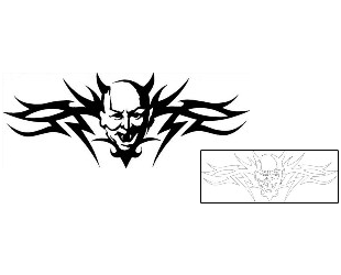 Devil - Demon Tattoo Tattoo Styles tattoo | LOF-00024