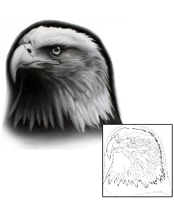 Patriotic Tattoo Animal tattoo | LOF-00028