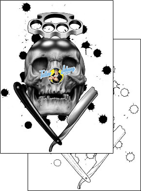 Skull Tattoo horror-skull-tattoos-laszlo-barath-lof-00070