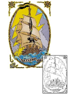 Picture of Sailing On Tattoo