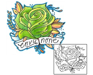 Picture of Envy None Rose Tattoo