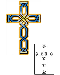 Cross Tattoo Religious & Spiritual tattoo | LPF-00011