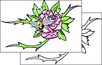 Rose Tattoo plant-life-rose-tattoos-lucas-stock-lpf-00038