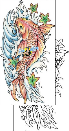 Fish Tattoo marine-life-fish-tattoos-lucas-stock-lpf-00057
