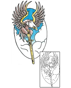 Eagle Tattoo Animal tattoo | LPF-00069