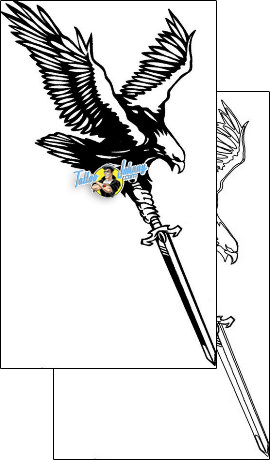 Bird Tattoo animal-bird-tattoos-lucas-stock-lpf-00074
