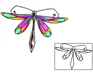 Dragonfly Tattoo Insects tattoo | LQF-00031