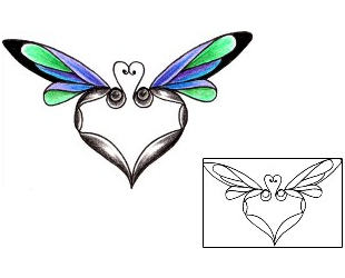 Dragonfly Tattoo For Women tattoo | LQF-00043