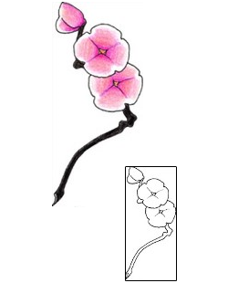 Cherry Blossom Tattoo Plant Life tattoo | LQF-00097
