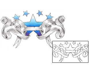 Star Tattoo Miscellaneous tattoo | LQF-00110