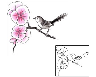 Bird Tattoo Animal tattoo | LQF-00115