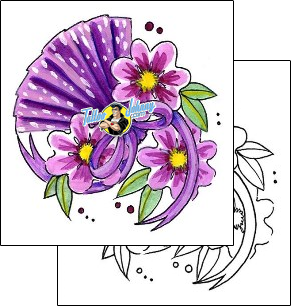 Flower Tattoo flower-tattoos-loren-ries-lqf-00164