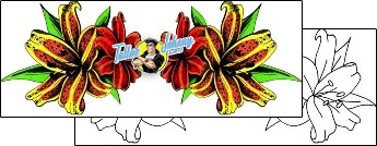 Lily Tattoo plant-life-lily-tattoos-lady-tat2-lrf-00042